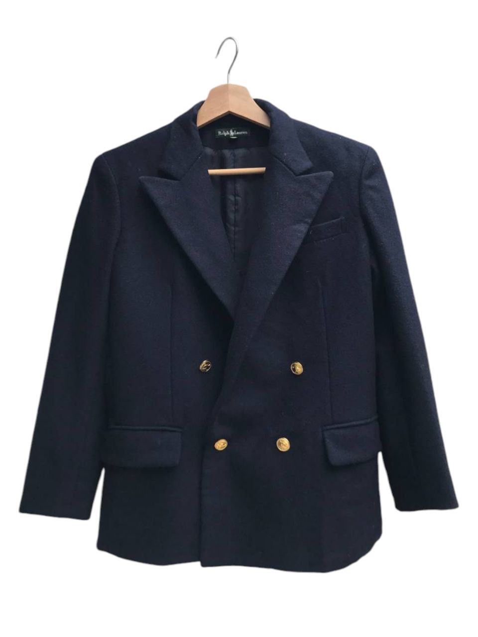 Lauren Ralph Lauren × Ralph Lauren × Ralph Lauren Sport Ralph Lauren Double Breasted Wool Jacket Size 150A Size XXS / US 00 / IT 34 - 2 Thumbnail