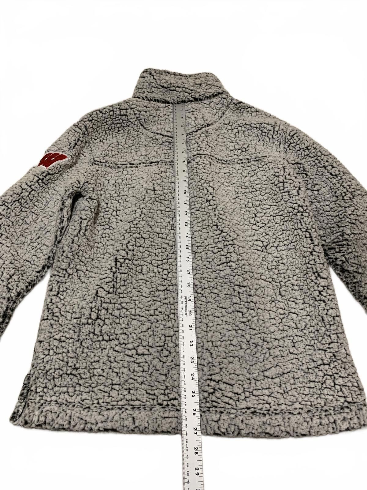 Other Boxercraft Men's M Gray Sherpa Fleece Quarter-Zip Size US M / EU 48-50 / 2 - 12 Thumbnail