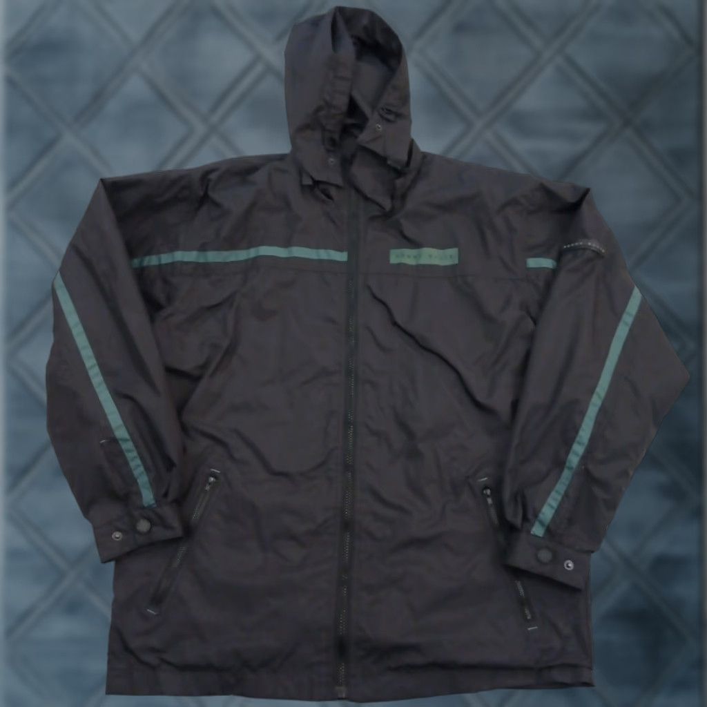 Perry Ellis Perry Ellis Portfolio Jacket Mens Medium Black Nylon Windbreaker Size US M / EU 48-50 / 2 - 1 Thumbnail