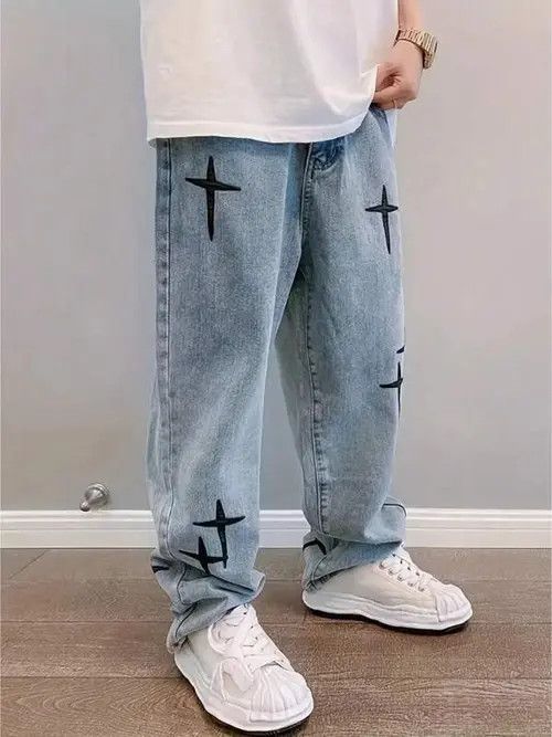 Japanese Brand × Vintage LOOSE vintage SKATE Y2K Denim jeans Size US 30 / EU 46 - 1 Thumbnail