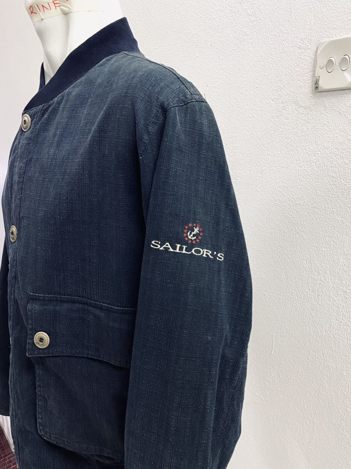 Vintage VINTAGE SAILOR'S ITALY BUTTON UP JACKET🔥🔥 Size US M / EU 48-50 / 2 - 11 Thumbnail