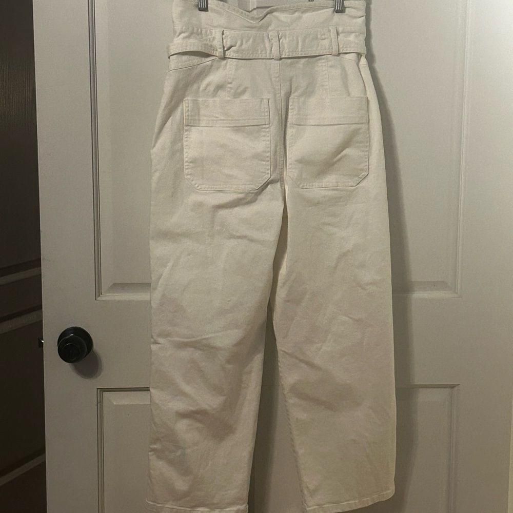 Marissa Webb Marissa Web 80s style white jeans size 4 nwot Size 27" / US 4 / IT 40 - 4 Thumbnail