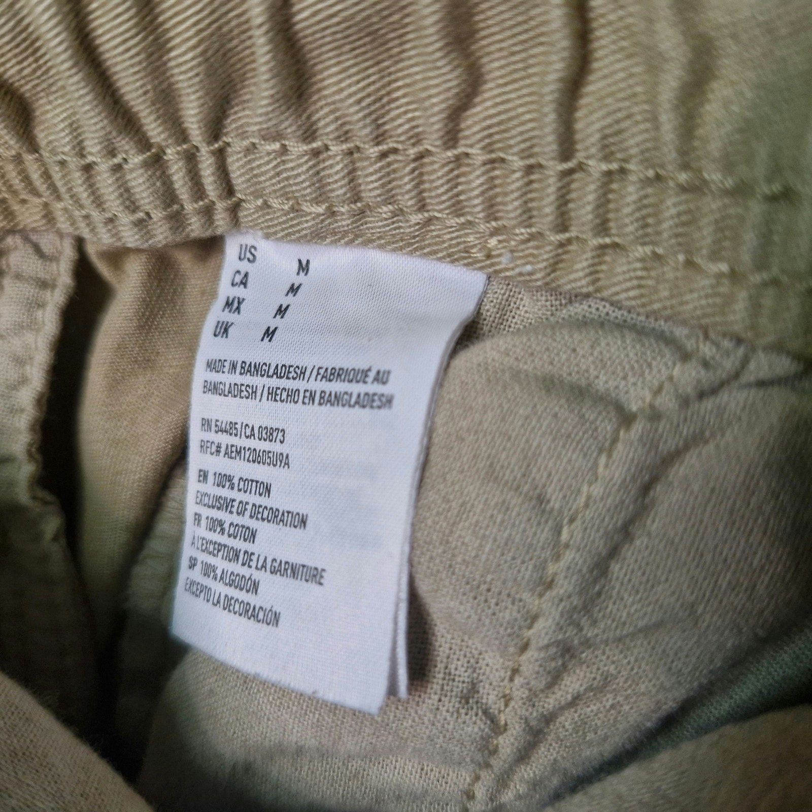 American Eagle Outfitters American Eagle Men's Beige Jogger Pants Size Medium Size US 32 / EU 48 - 3 Thumbnail
