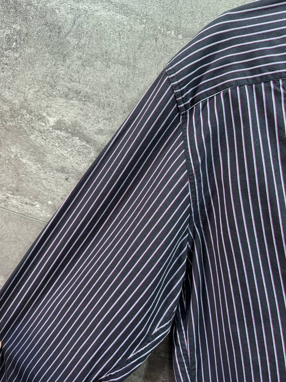 Armani Armani Jeans Men's Button-Up Long Sleeve Striped Shirt Size US L / EU 52-54 / 3 - 14 Thumbnail