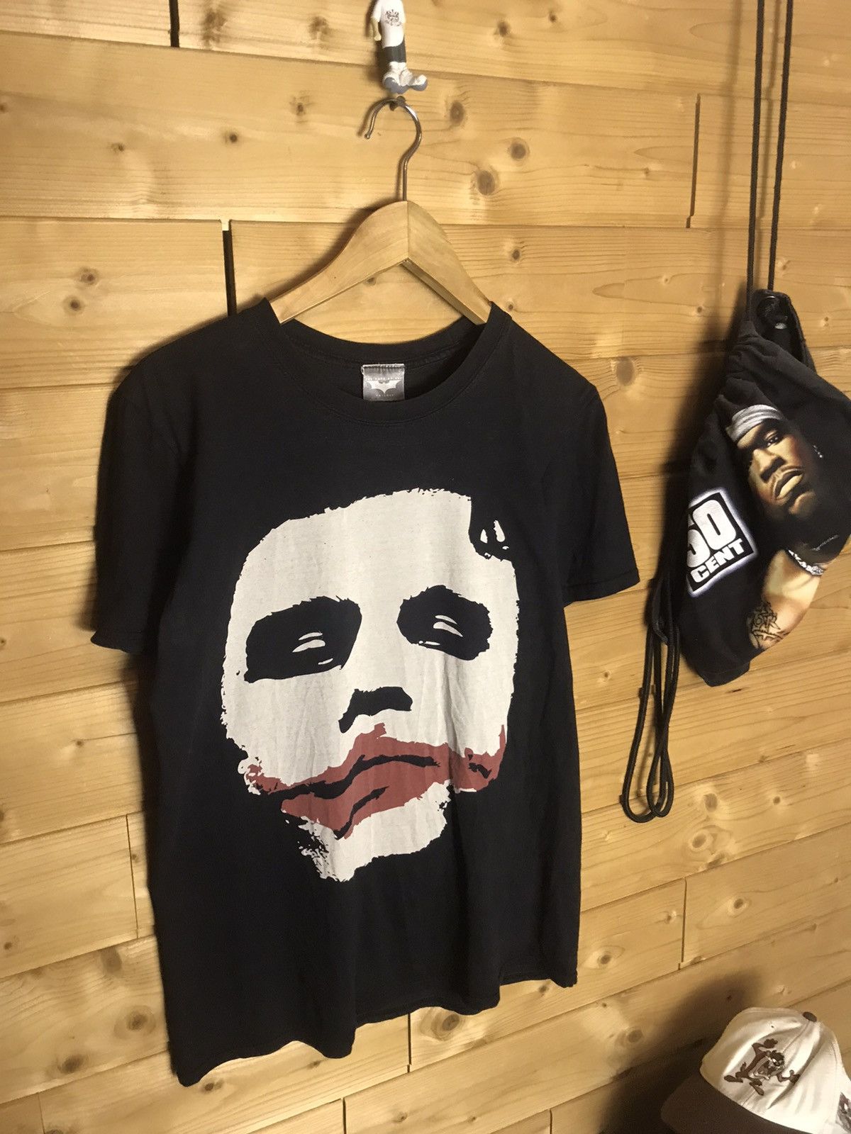 DC Comics The Dark Knight Joker big face t-shirt Size US M / EU 48-50 / 2 - 3 Thumbnail