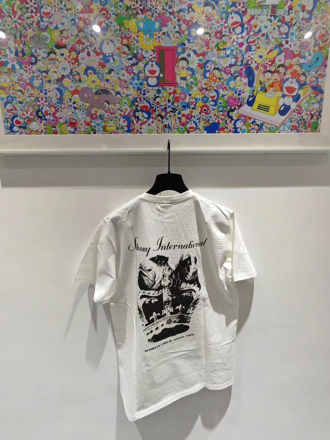 Stussy Stussy DOG CROWN TEE 24FW Dog Crown Short Sleeve Tee Q15 Size US M / EU 48-50 / 2 - 2 Thumbnail