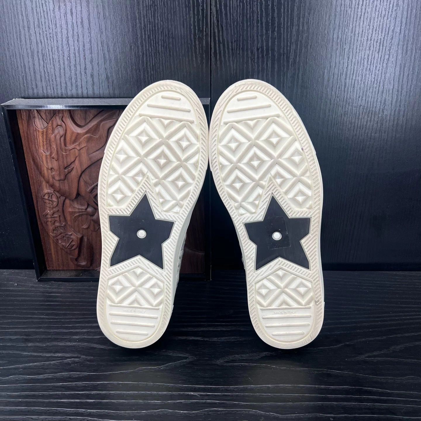 Dior DIOR Walk'n'Dior gray white all over print 36 mint Size US 5.5 / IT 35.5 - 6 Thumbnail