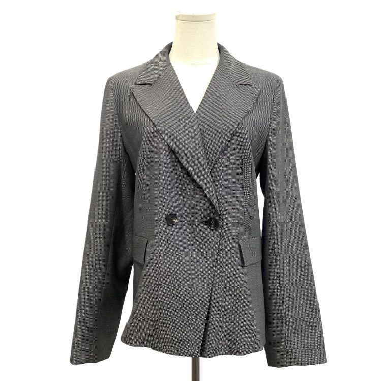 Max Mara MaxMara Studio Grey Double Breasted Blazer Size 44 Size M / US 6-8 / IT 42-44 - 1 Thumbnail