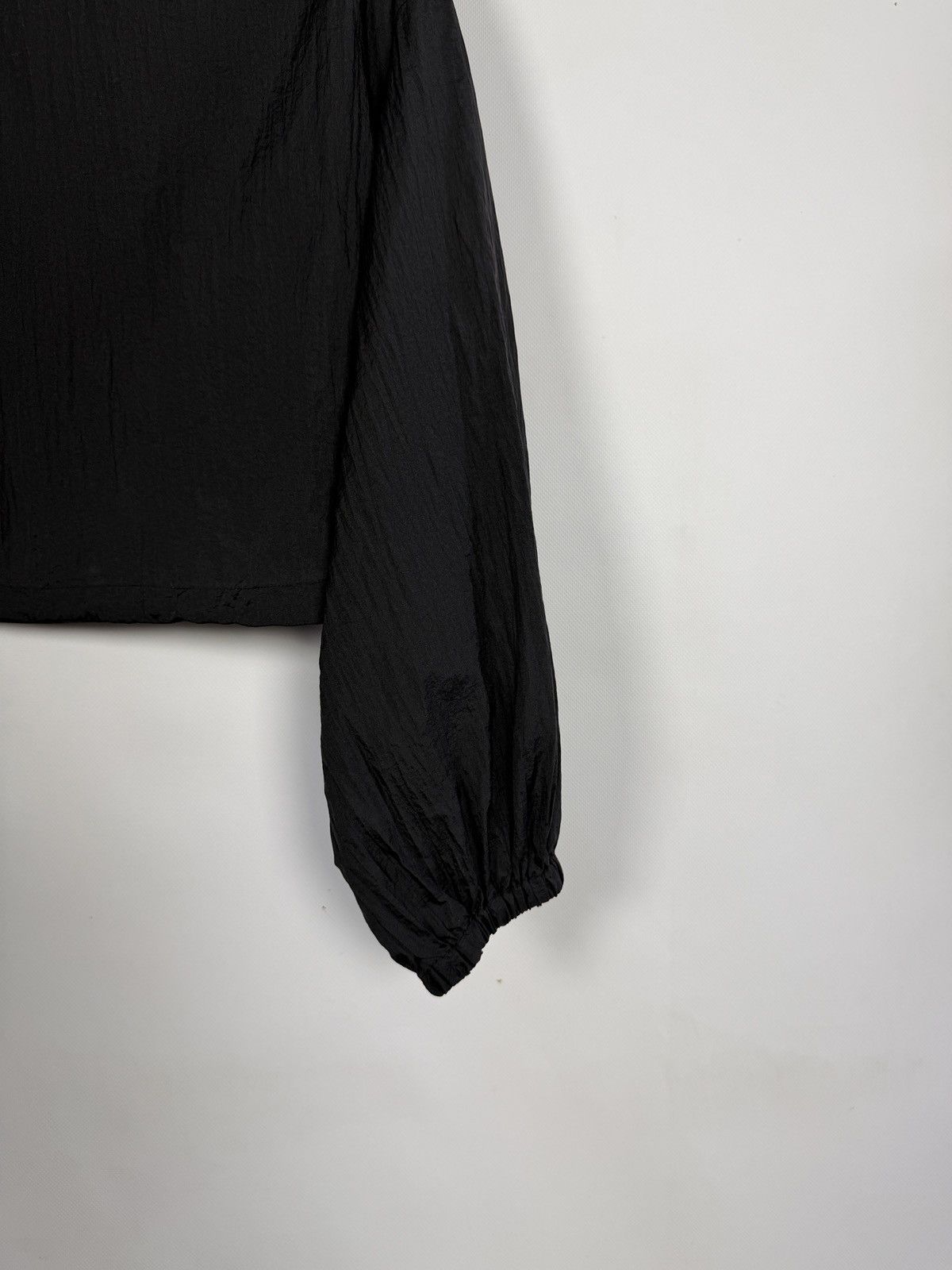 Other INGNI Full Zip Cropped Oversized Nylon Jacket Black Size M Size M / US 6-8 / IT 42-44 - 14 Thumbnail