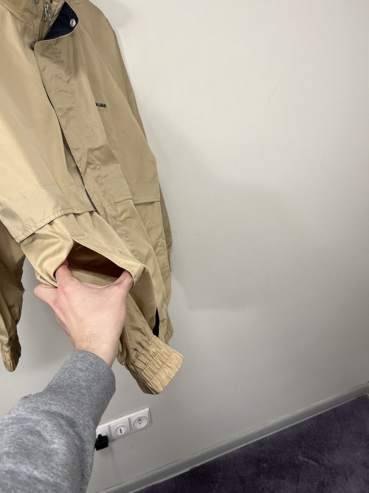 Pierre Balmain Vintage Pierre Balmain 90s Rare Luxury Windbreaker Jacket Size US XL / EU 56 / 4 - 8 Thumbnail