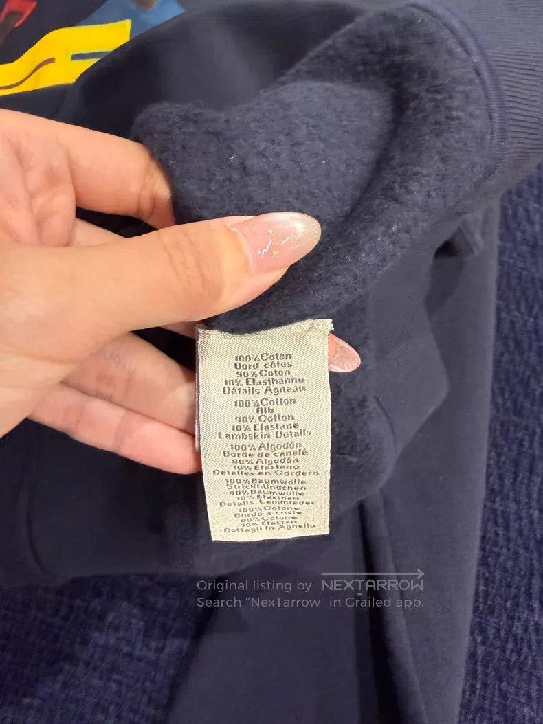 Hermes Hermes Patchwork small size round neck sweatshirt - cotton Size L / US 10 / IT 46 - 4 Thumbnail
