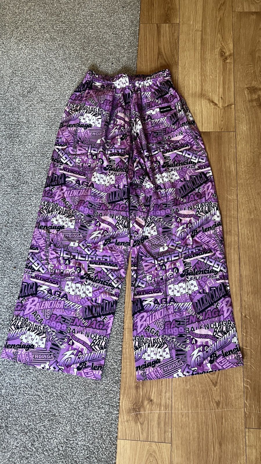Balenciaga Balenciaga Trompe L'oeil Casino Pants Size US 34 / EU 50 - 4 Thumbnail