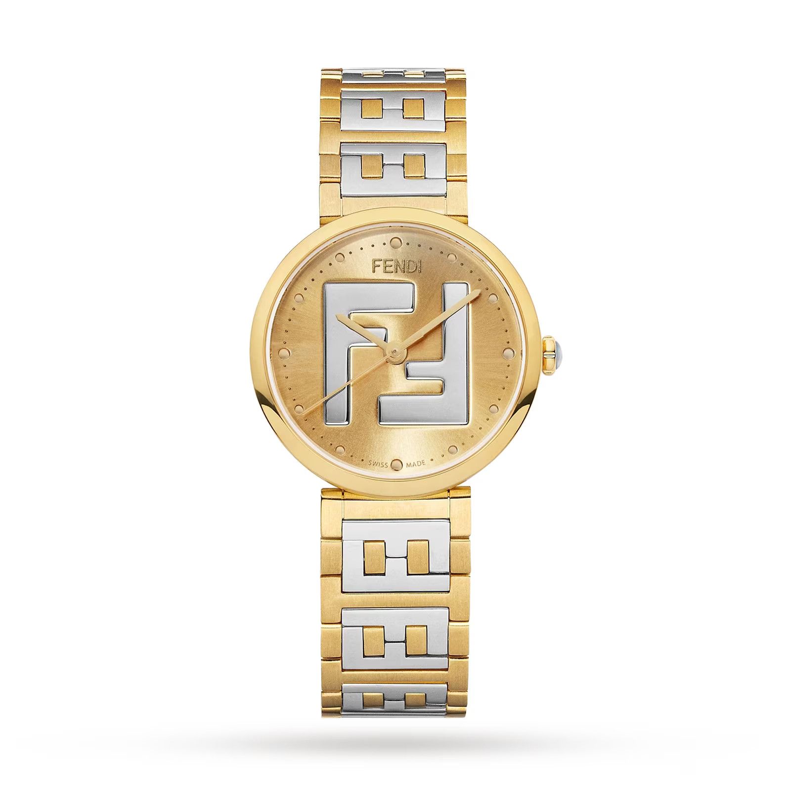 image of Fendi O1Loc1C0124 Watch In Golden, Men's