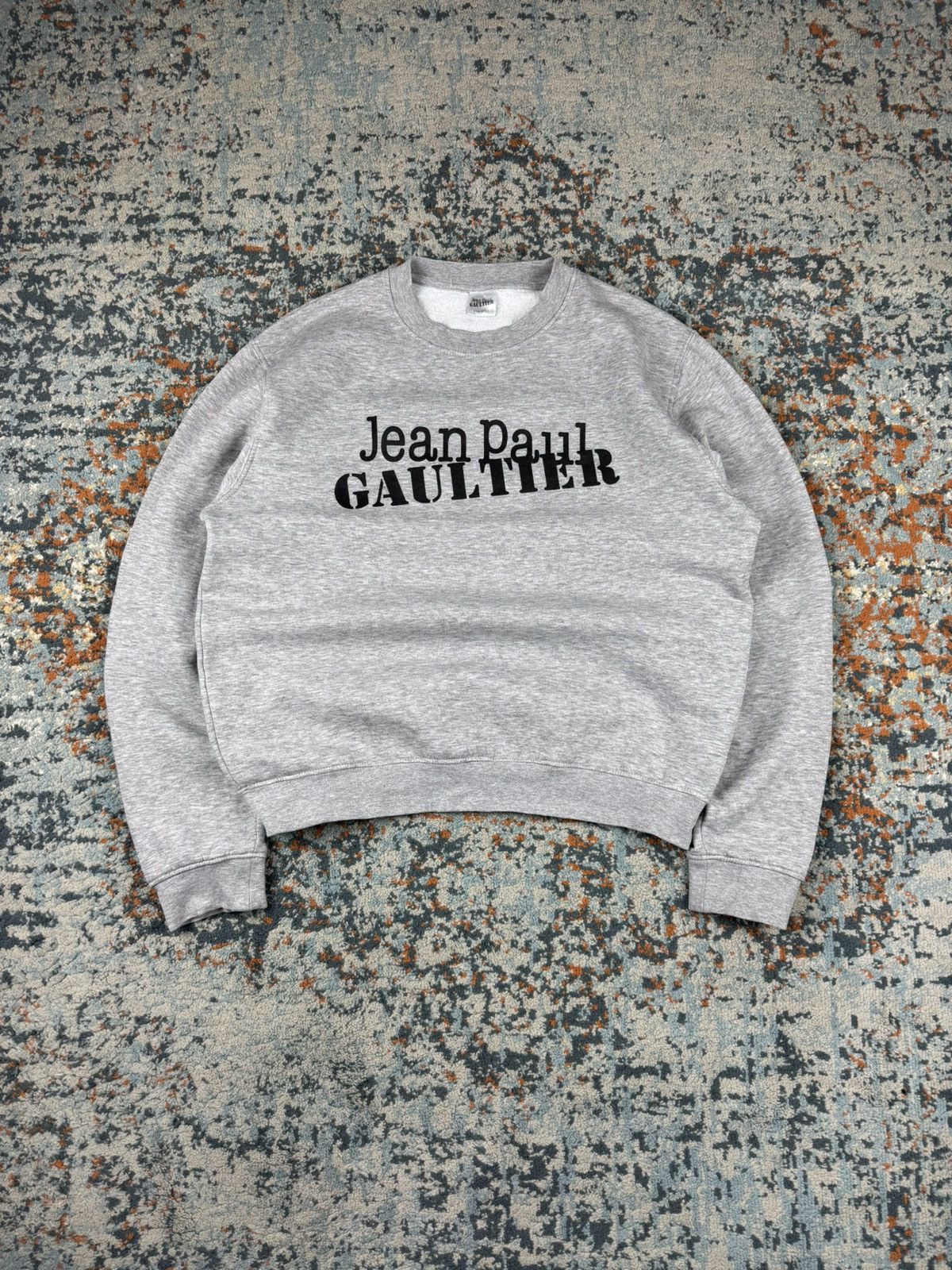 Jean Paul Gaultier Jean Paul Gaultier pour vous spellout promo sweatshirt boxy Size US M / EU 48-50 / 2 - 1 Thumbnail
