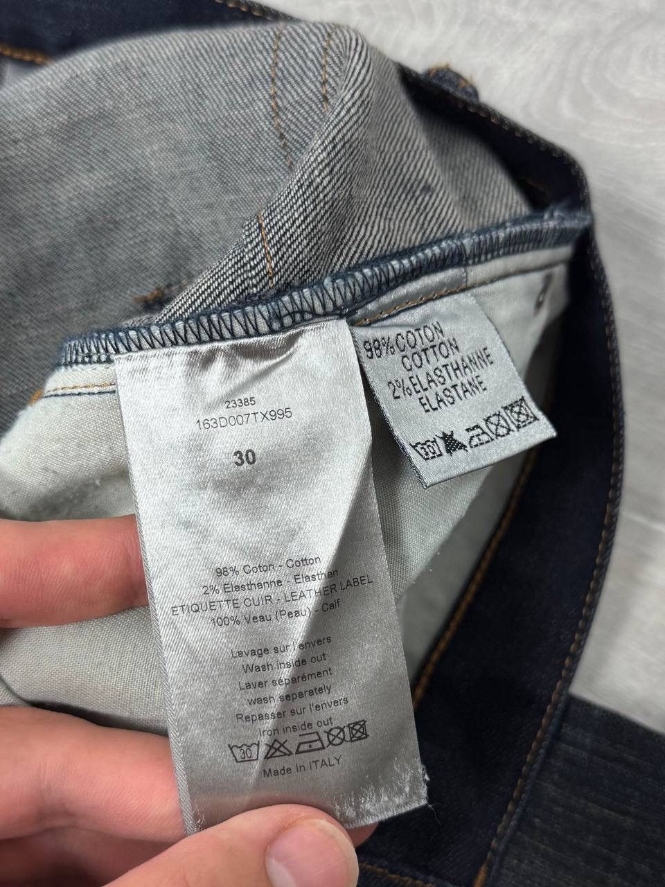 Dior Dior Hedi Slimane Washed Denim Jeans Size US 31 - 18 Thumbnail