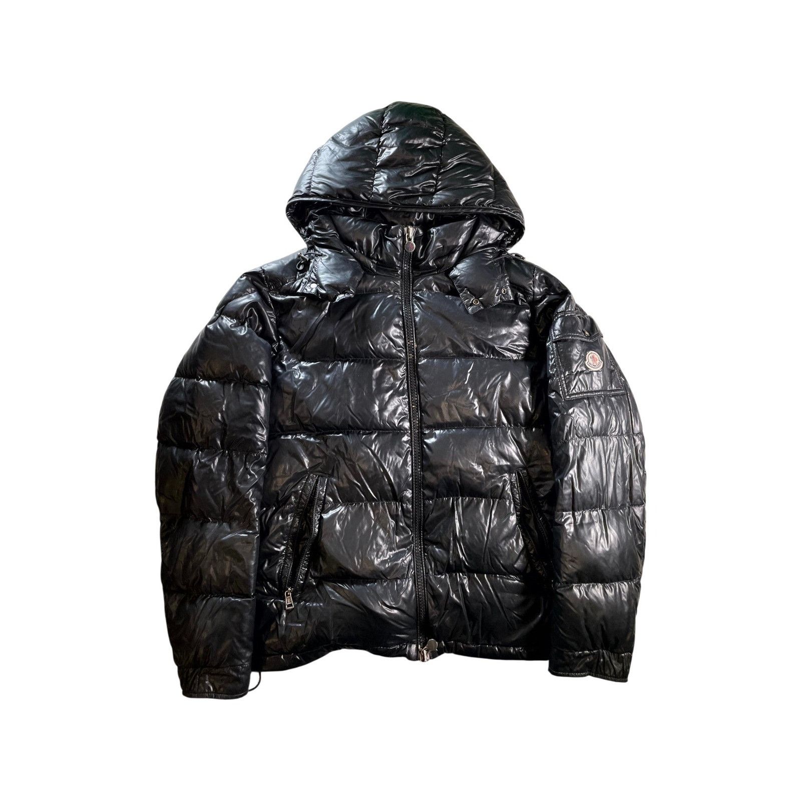 Moncler Moncler "Maya" Black Puffer Jacket Size US XXL / EU 58 / 5 - 1 Thumbnail