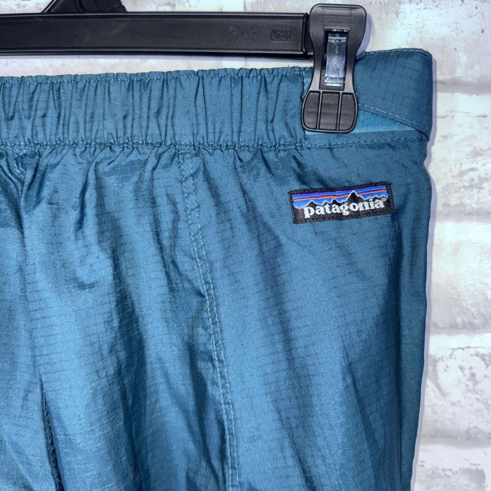 Patagonia VTG Patagonia Nylon Rain Wind Pants Unisex Adults 28 Teal Chino 28x33 Mens Womens Size US 28 / EU 44 - 4 Thumbnail