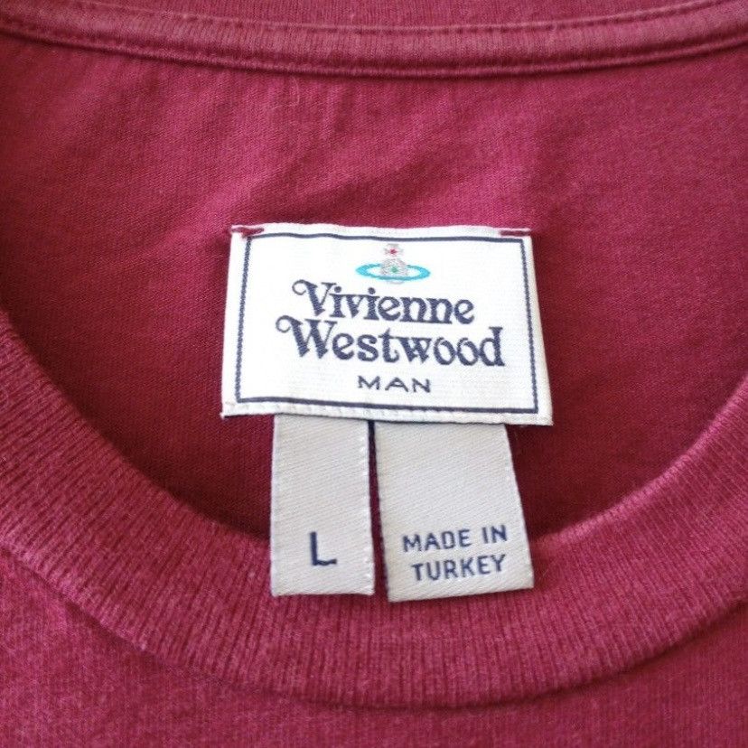Vivienne Westwood Vivienne Westwood Orb Tshirt Red Size US L / EU 52-54 / 3 - 3 Thumbnail