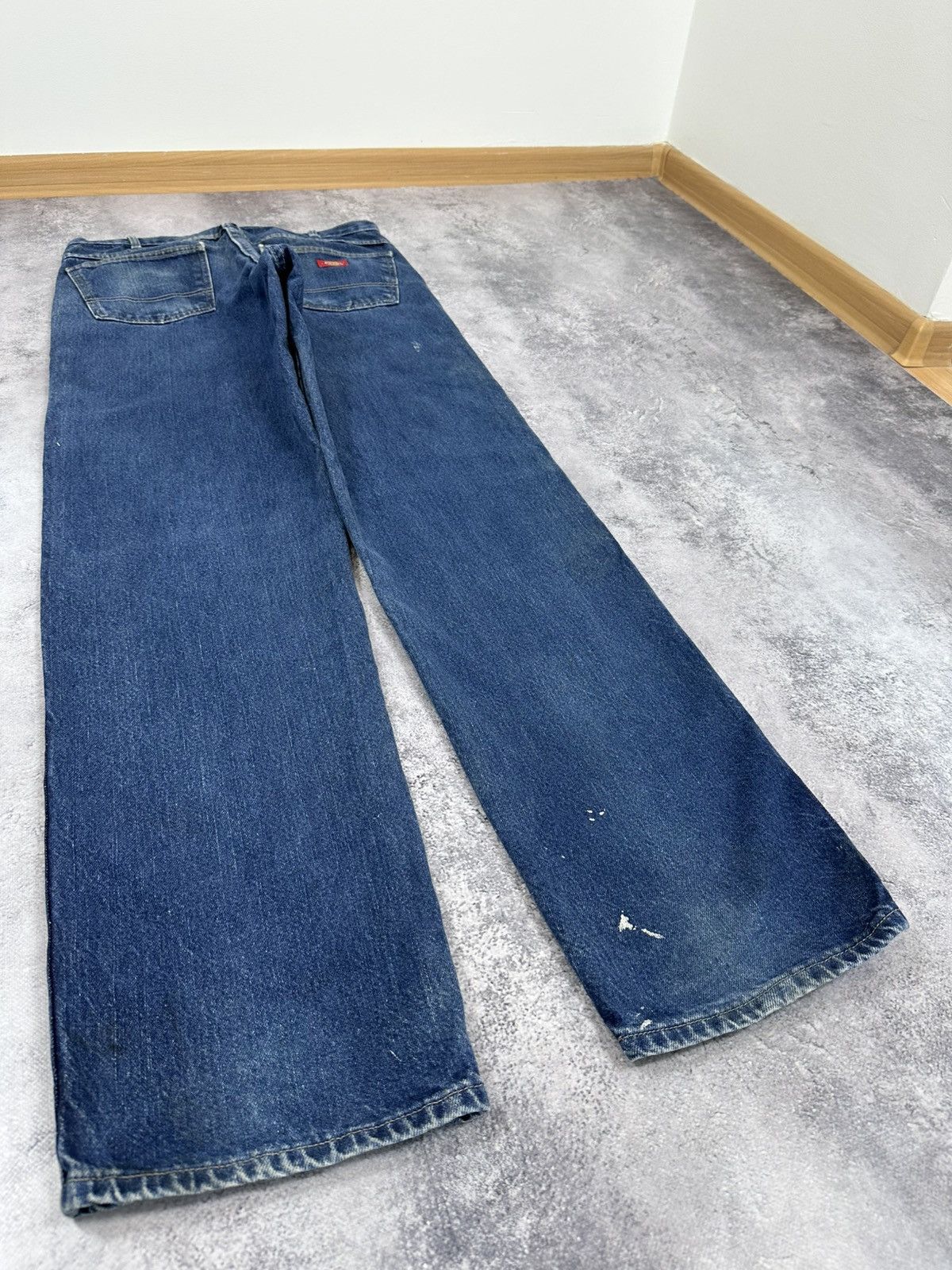 Dickies Vintage Dickies USA Distressed American Work Jeans Pants Size US 36 / EU 52 - 3 Thumbnail