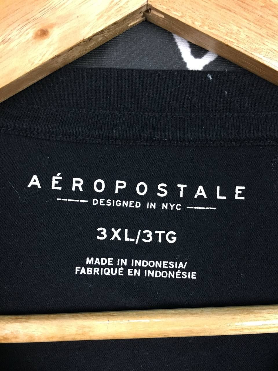 Aeropostale × Japanese Brand × Vintage Aeropostale NYC Embroidered Logo Spell Out Tee Size US XXL / EU 58 / 5 - 7 Thumbnail