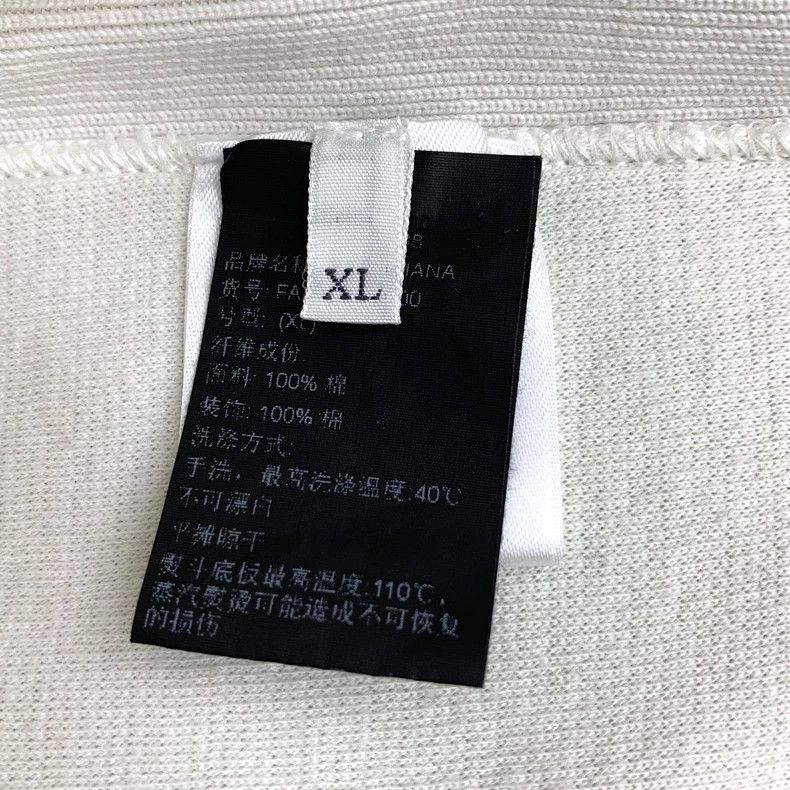 Loro Piana LORO PIANA White striped cotton hooded knitwear with draws Size XL / US 12-14 / IT 48-50 - 7 Thumbnail
