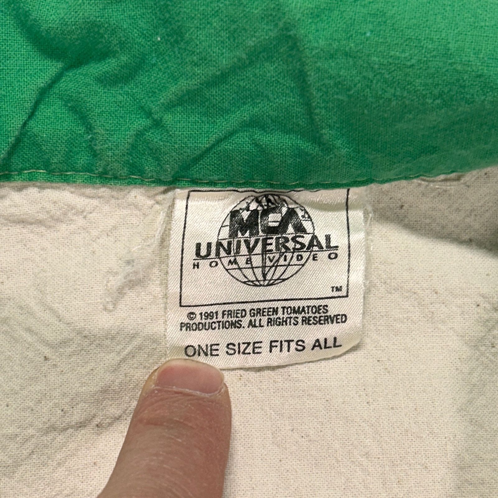Universal Studios VTG 1991 Universal Fried Green Tomatoes promo jacket mens M Size US M / EU 48-50 / 2 - 6 Thumbnail