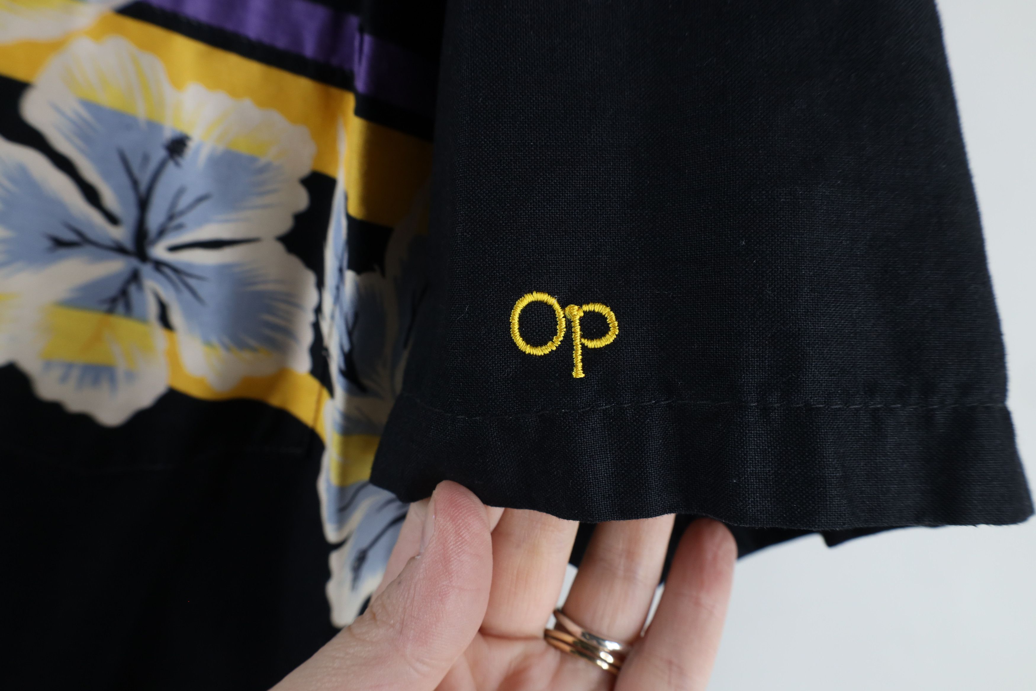 Ocean Pacific × Vintage Vintage 80s Ocean Pacific Sunwear Collard Button Down Polo Size US M / EU 48-50 / 2 - 4 Thumbnail