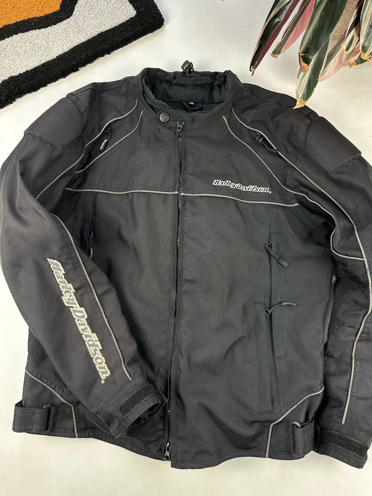 Harley Davidson × Vintage Y2K Vintage Harley Davidson Jacket Embroidery Big Logo Size US M / EU 48-50 / 2 - 16 Thumbnail