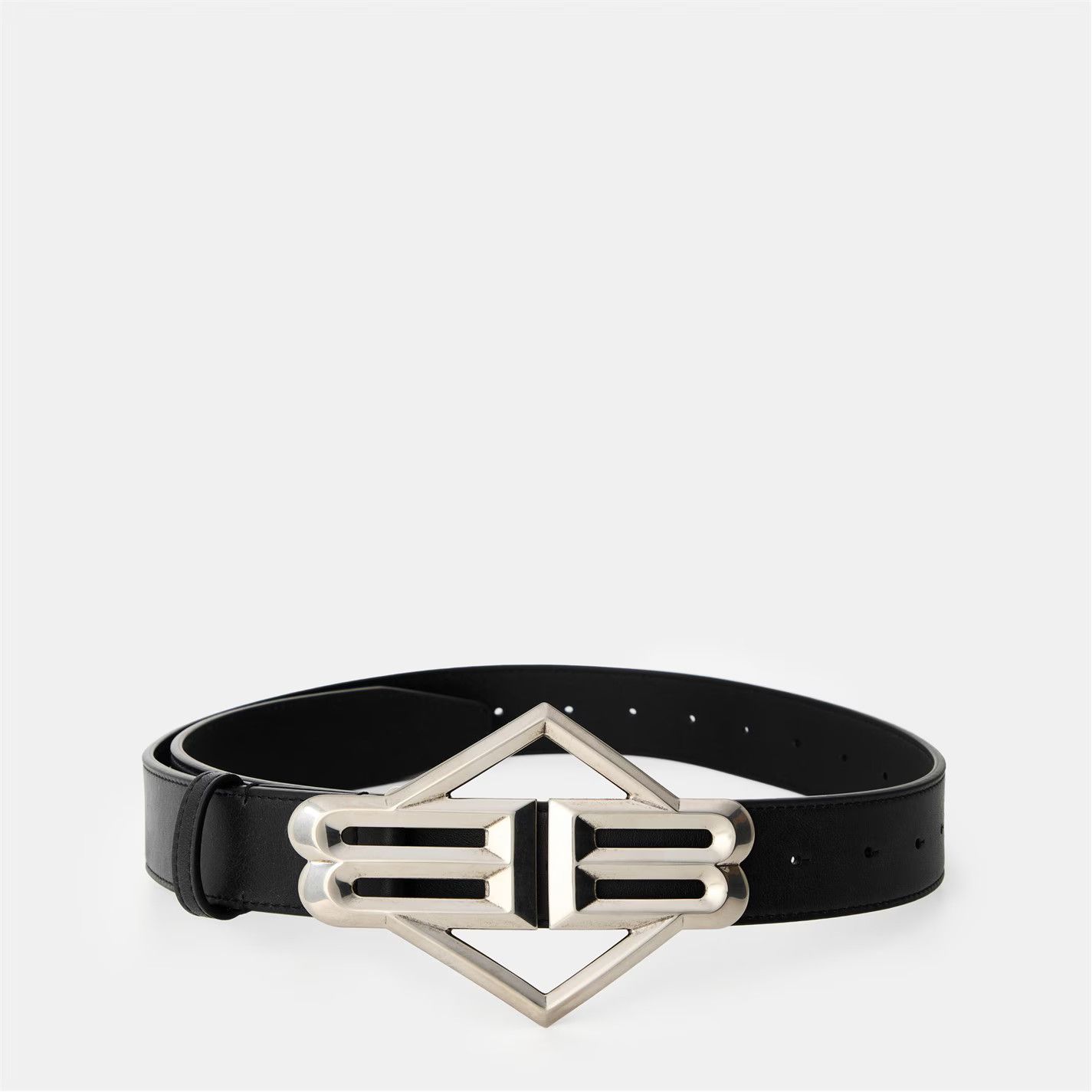 o1g2r1mq0226 Size: 90 / Carloop Leather Belt In Black