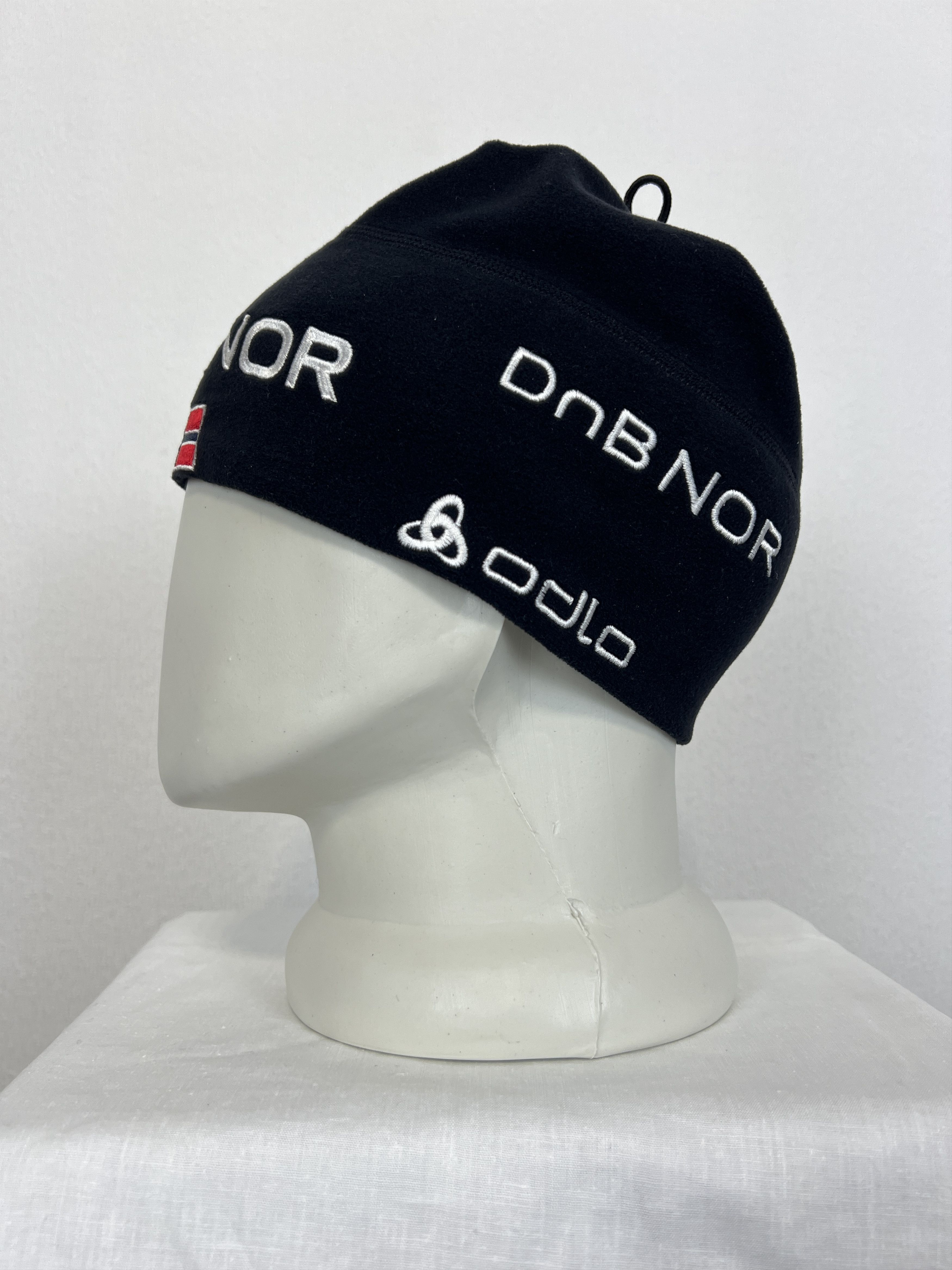 Odlo Ski Cap Beanie Hat Norway Flag DNB Biathlon Cross Fleece Size ONE SIZE - 4 Thumbnail