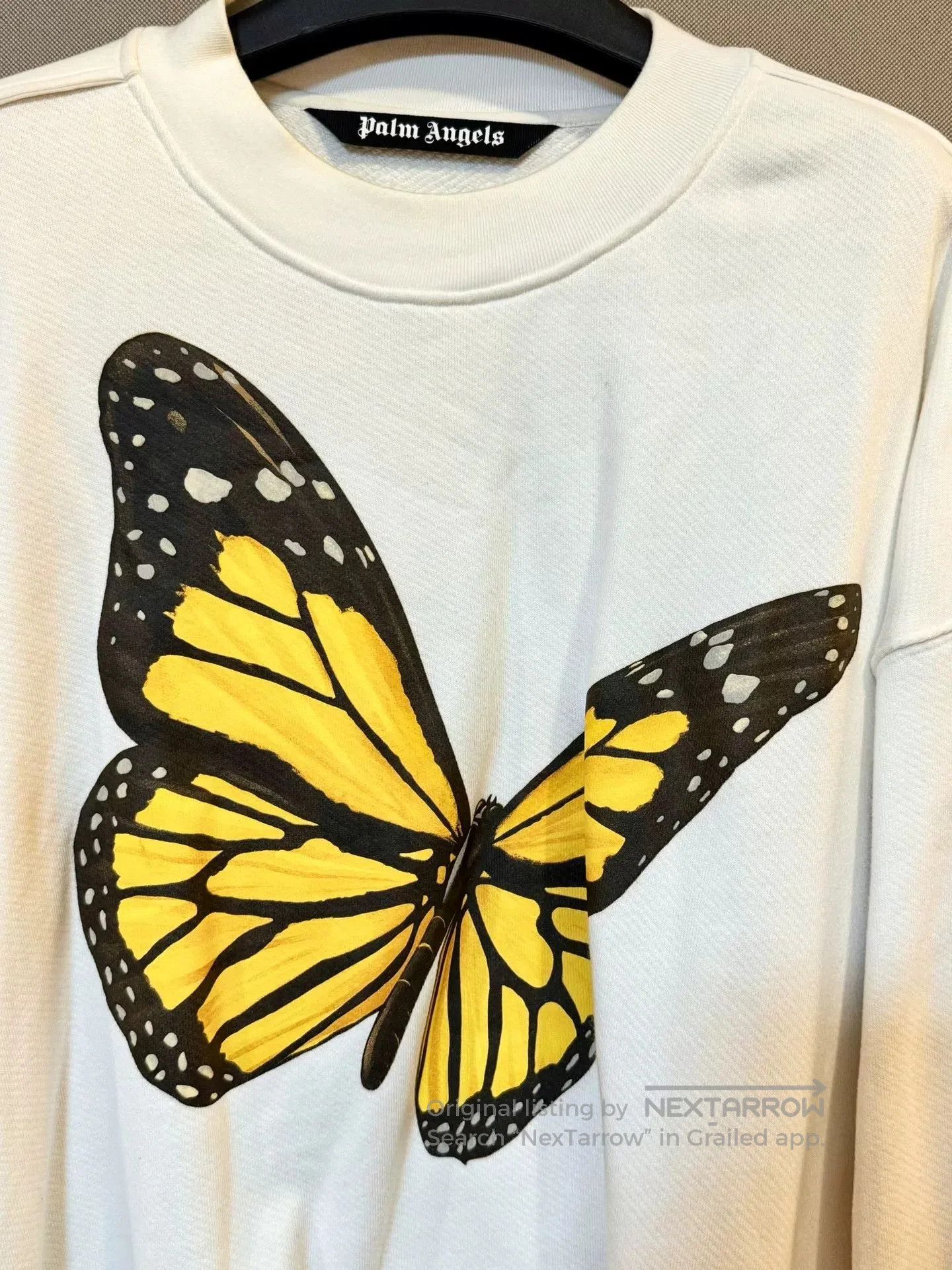 Palm Angels Palm Angles Butterfly Crewneck Sweatshirt. Size US XXL / EU 58 / 5 - 3 Thumbnail