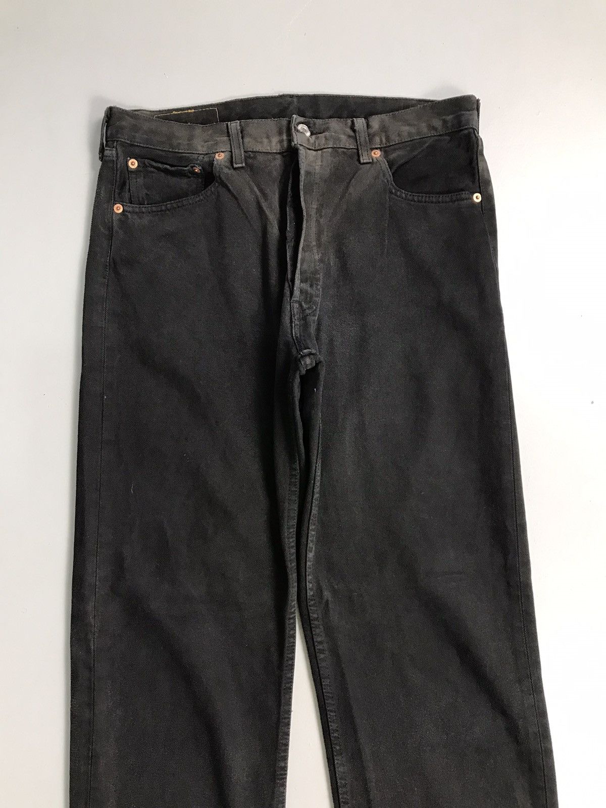 Levi's Vintage Levi’s 501 paper tab denim Size US 34 / EU 50 - 5 Thumbnail