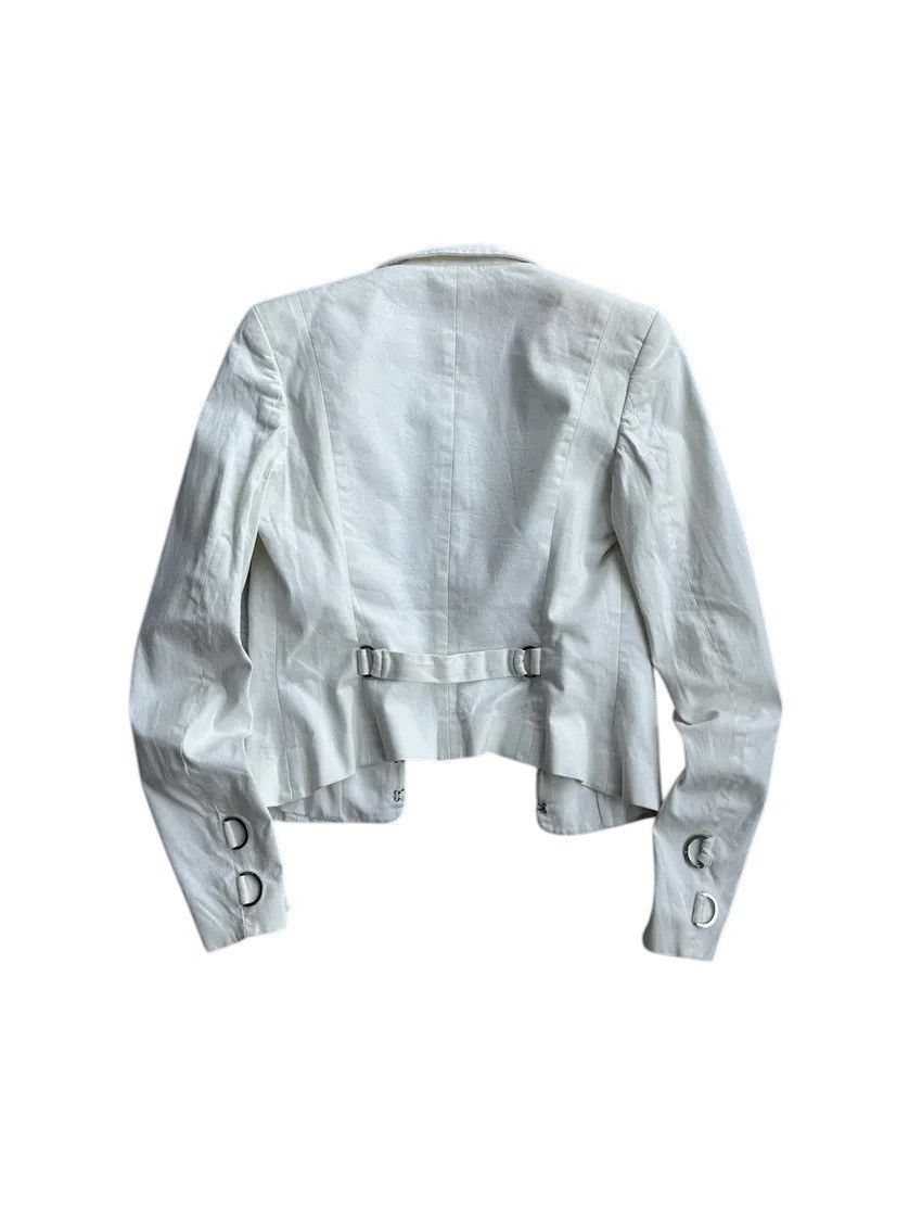 Versus Versace × Vintage Vintage Versus Versace Woman White Blazer Jacket Size S / US 4 / IT 40 - 9 Thumbnail