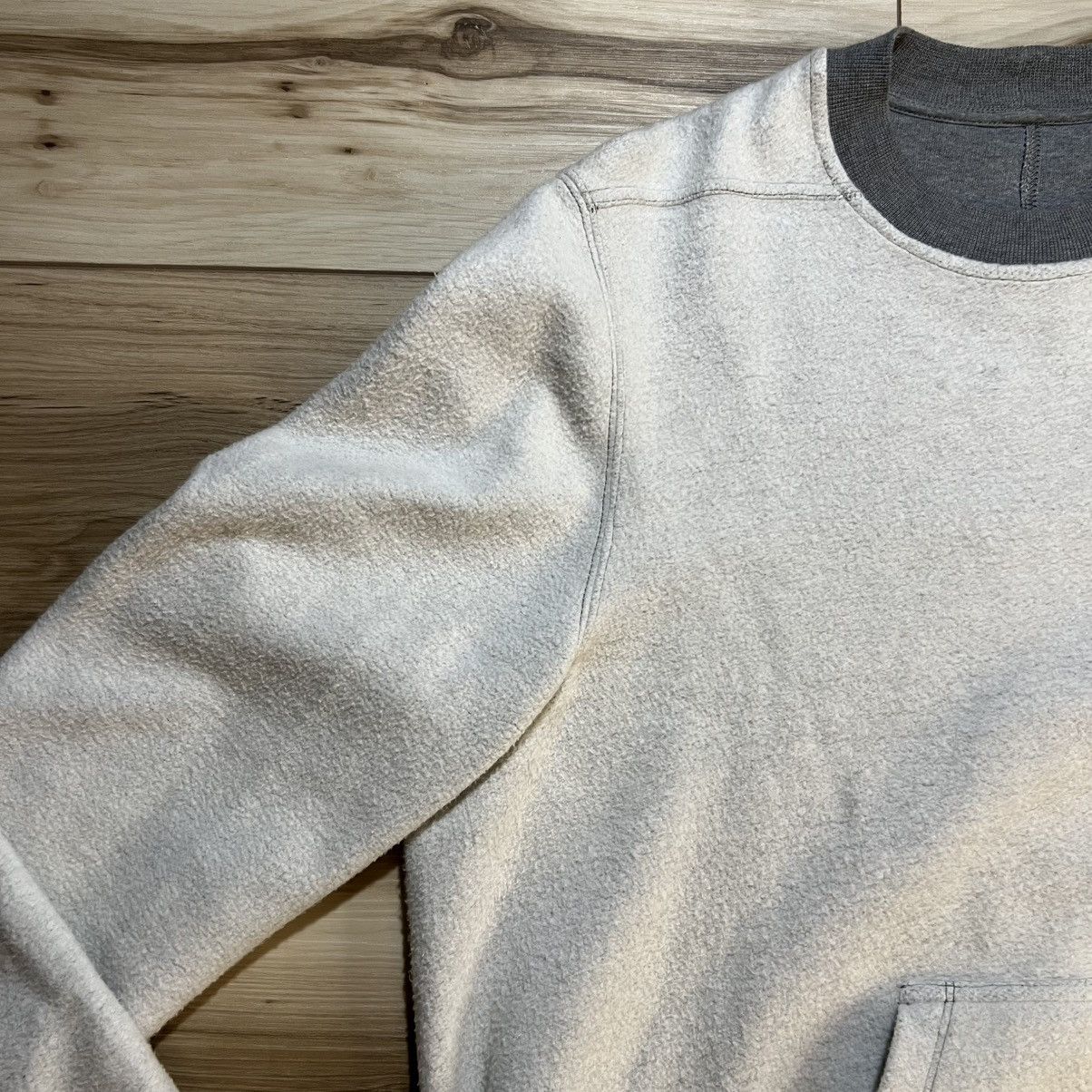 Rick Owens Drkshdw Rick Owens Reverse Melange Granbury Crewneck Sweatshirt Size US L / EU 52-54 / 3 - 6 Thumbnail