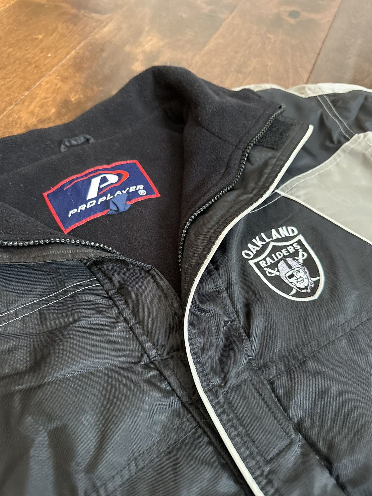 Pro Player 1999 Vintage Raiders NFL Jacket Size US XS / EU 42 / 0 - 2 Thumbnail