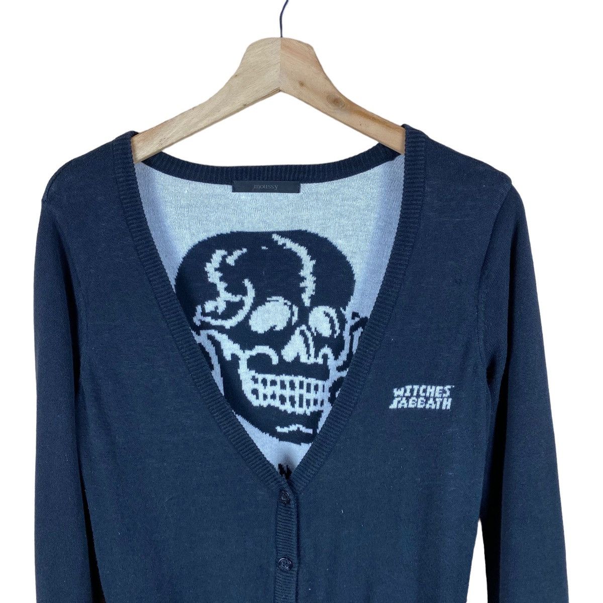 MOUSSY MOUSSY JAPAN WITCHES SABBATH SKULL CARDIGAN Size US M / EU 48-50 / 2 - 3 Thumbnail