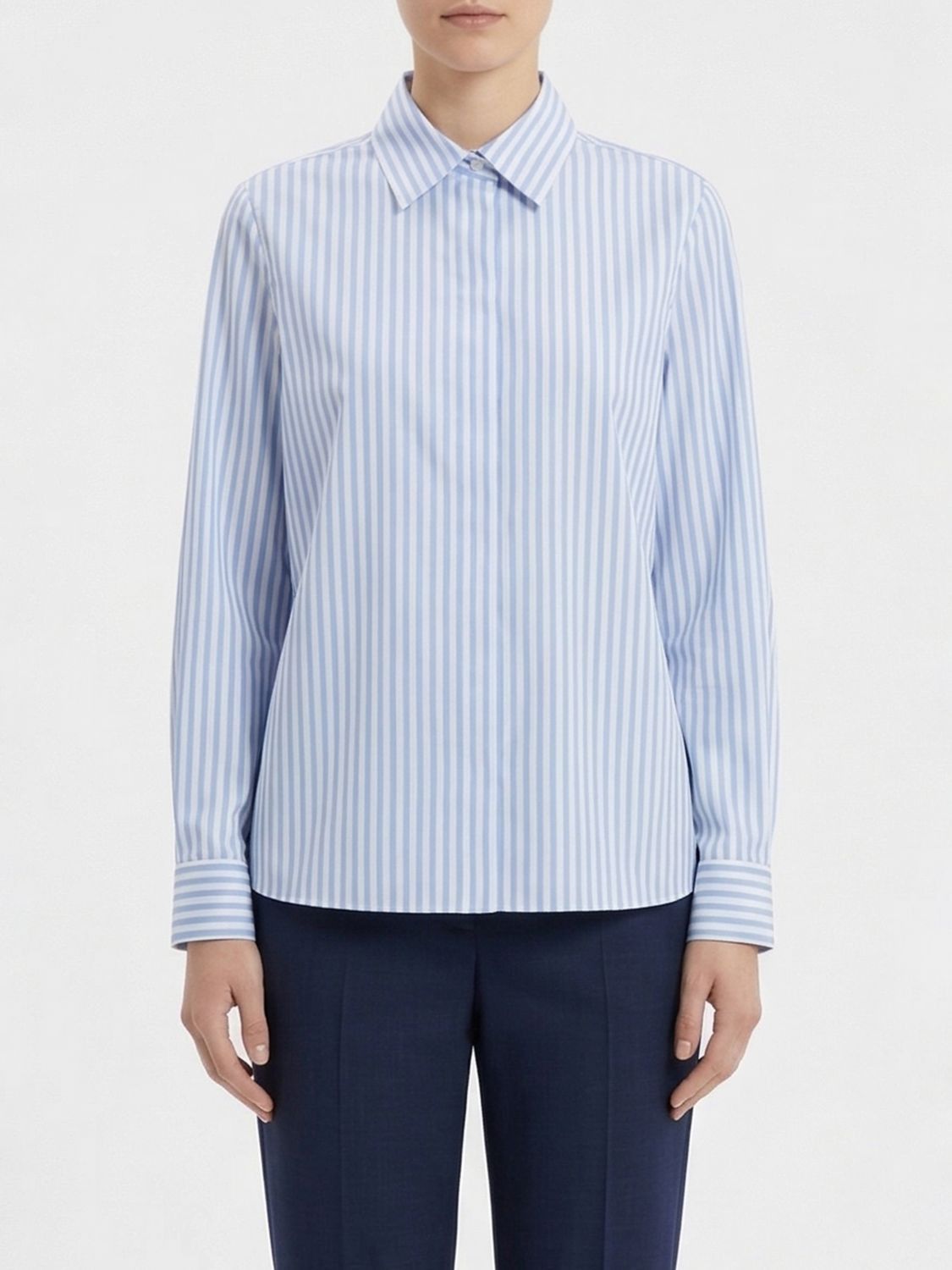 Max Mara Max Mara Shirt Woman White Size M / US 6-8 / IT 42-44 - 1 Thumbnail
