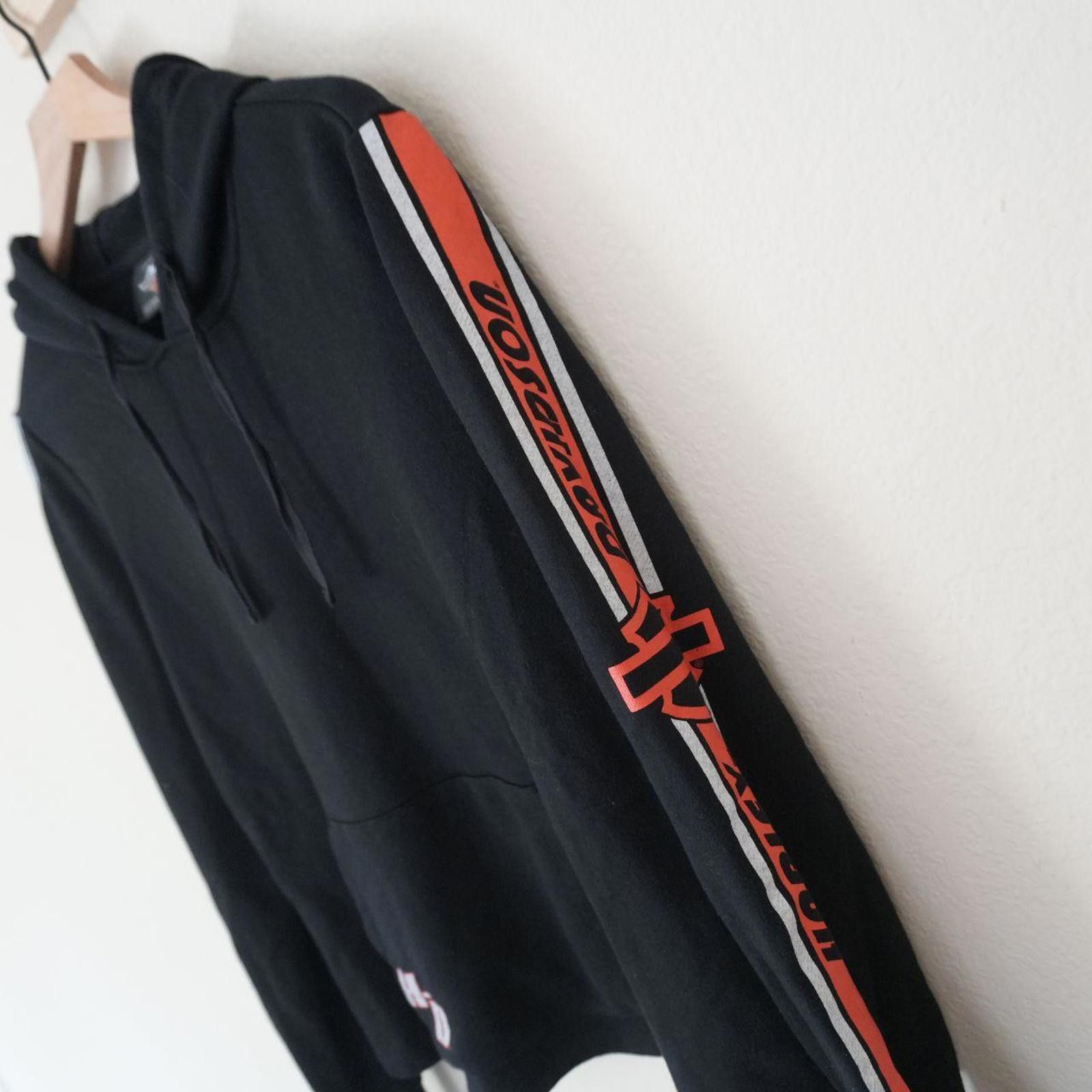 Harley Davidson Harley Davidson Hoodie Women's Black Orange Size M / US 6-8 / IT 42-44 - 3 Thumbnail