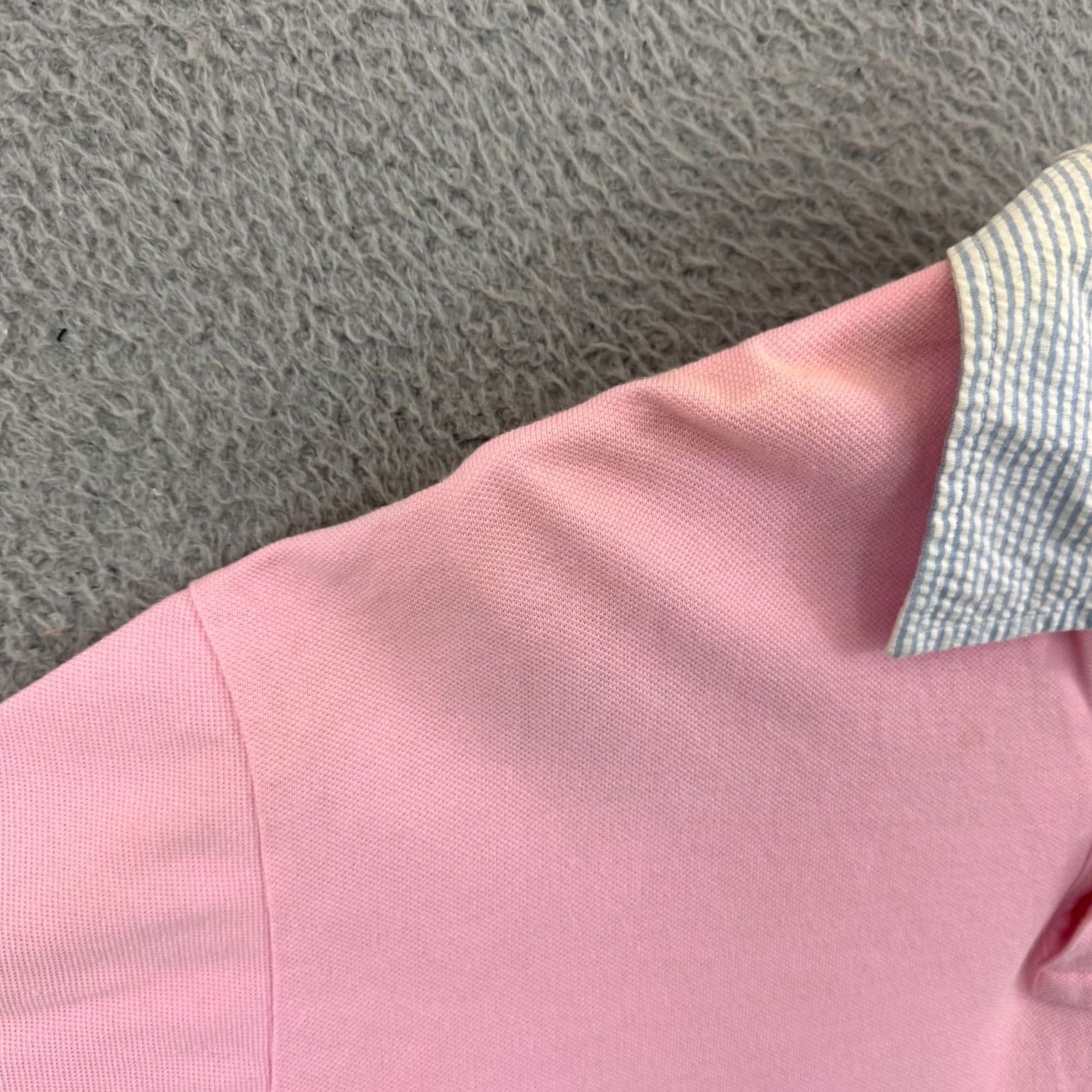 Ralph Lauren VINTAGE Polo Ralph Lauren Shirt Mens XL Pink Polo Collar 90s Pony Golf Casual Size US XL / EU 56 / 4 - 6 Thumbnail