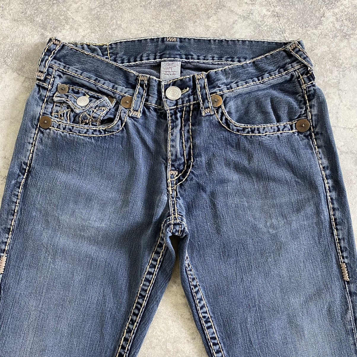 True Religion Vintage True Religion Billy Super T Flared Denim Jeans Size US 32 / EU 48 - 9 Thumbnail