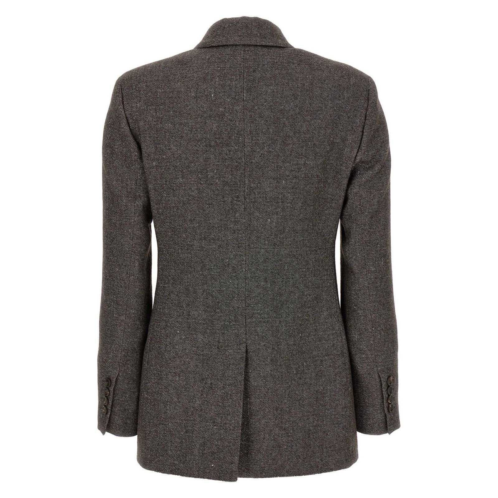Brunello Cucinelli BRUNELLO CUCINELLI Brown/Gray Tweed Blazer Jacket New & Auth Size XS / US 0-2 / IT 36-38 - 2 Thumbnail