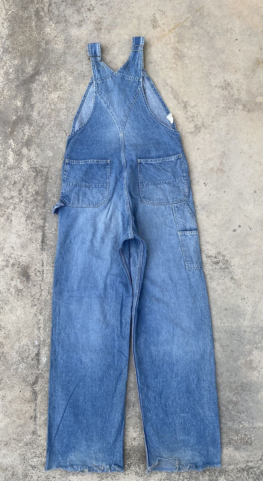 Carhartt × Vintage Vintage 90's Carhartt Distressed Overalls Size US 35 - 4 Thumbnail