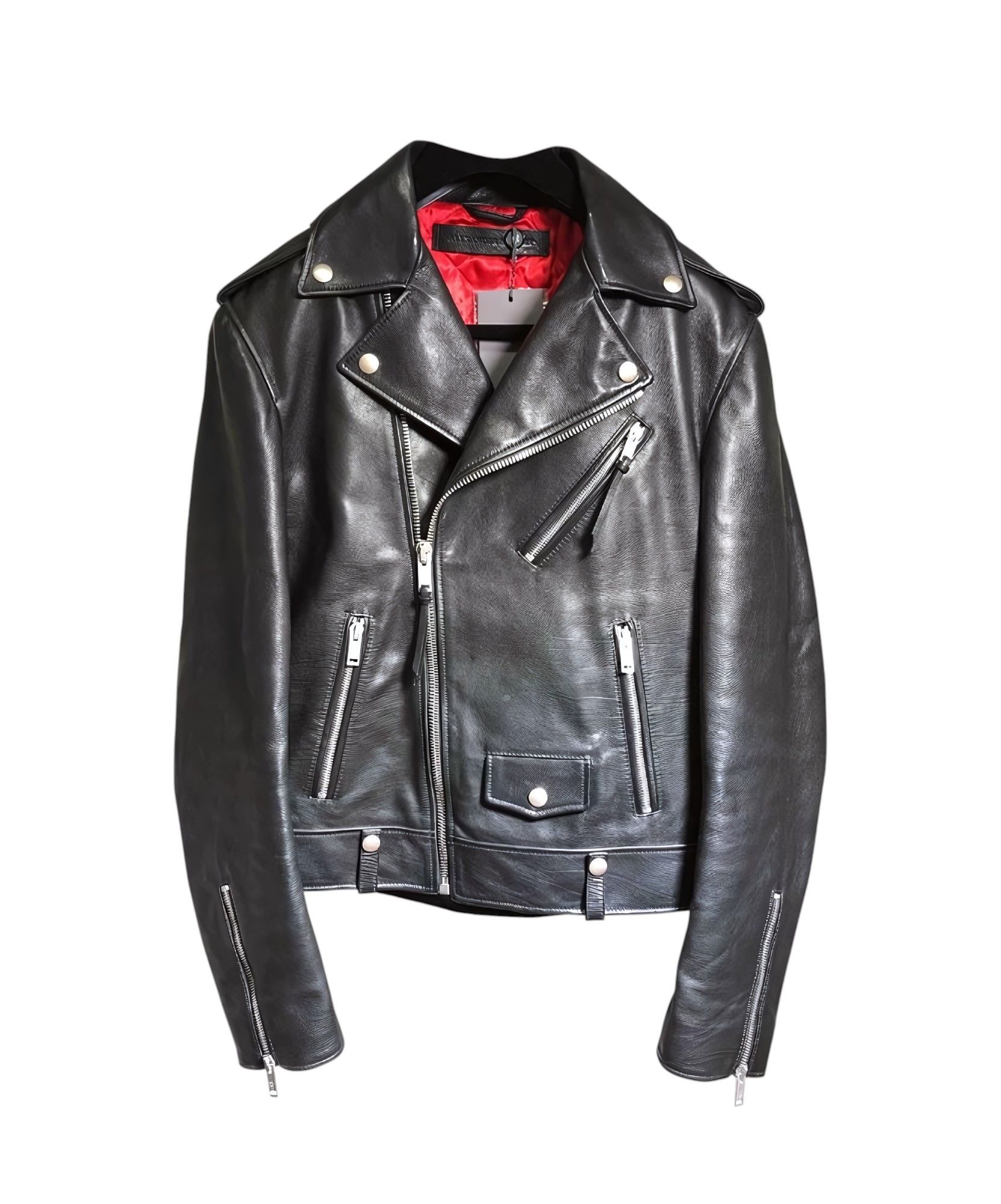 Mcqueen Runway Mcq Leather Jacket Leather Jacket Alexander McQueen