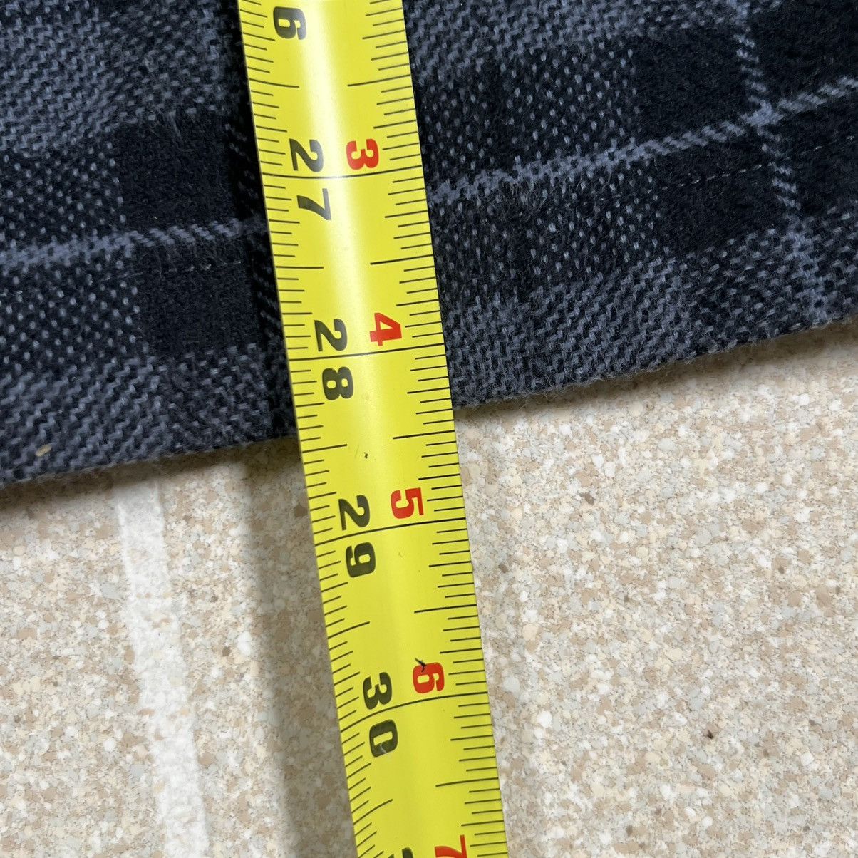 Frank & Oak Frank & Oak Grey Heavyweight Flannel Plaid Zip Shirt Jacket Size US M / EU 48-50 / 2 - 6 Thumbnail