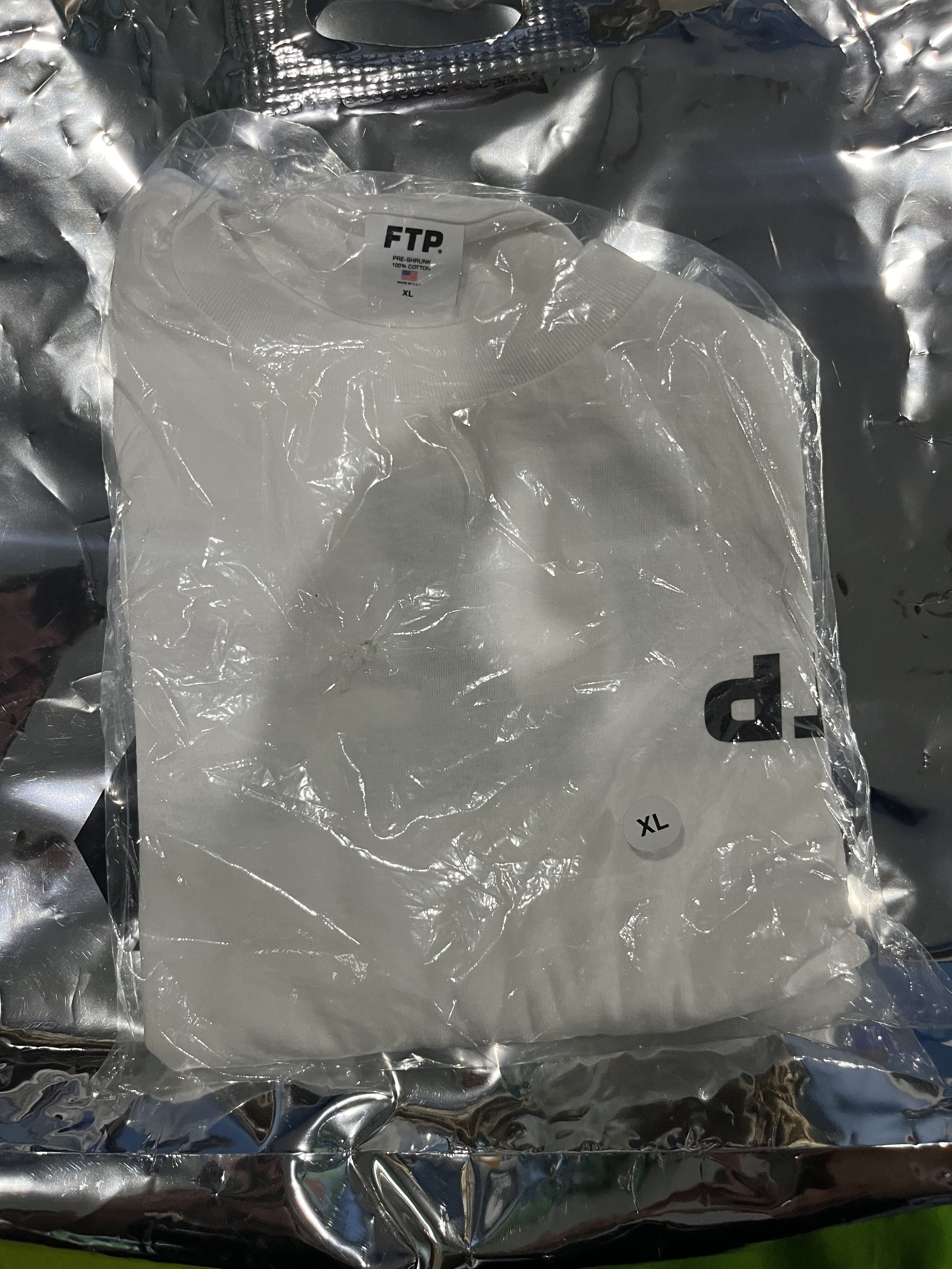 Fuck The Population FTP Upside Down T Shirt Size US XL / EU 56 / 4 - 2 Thumbnail