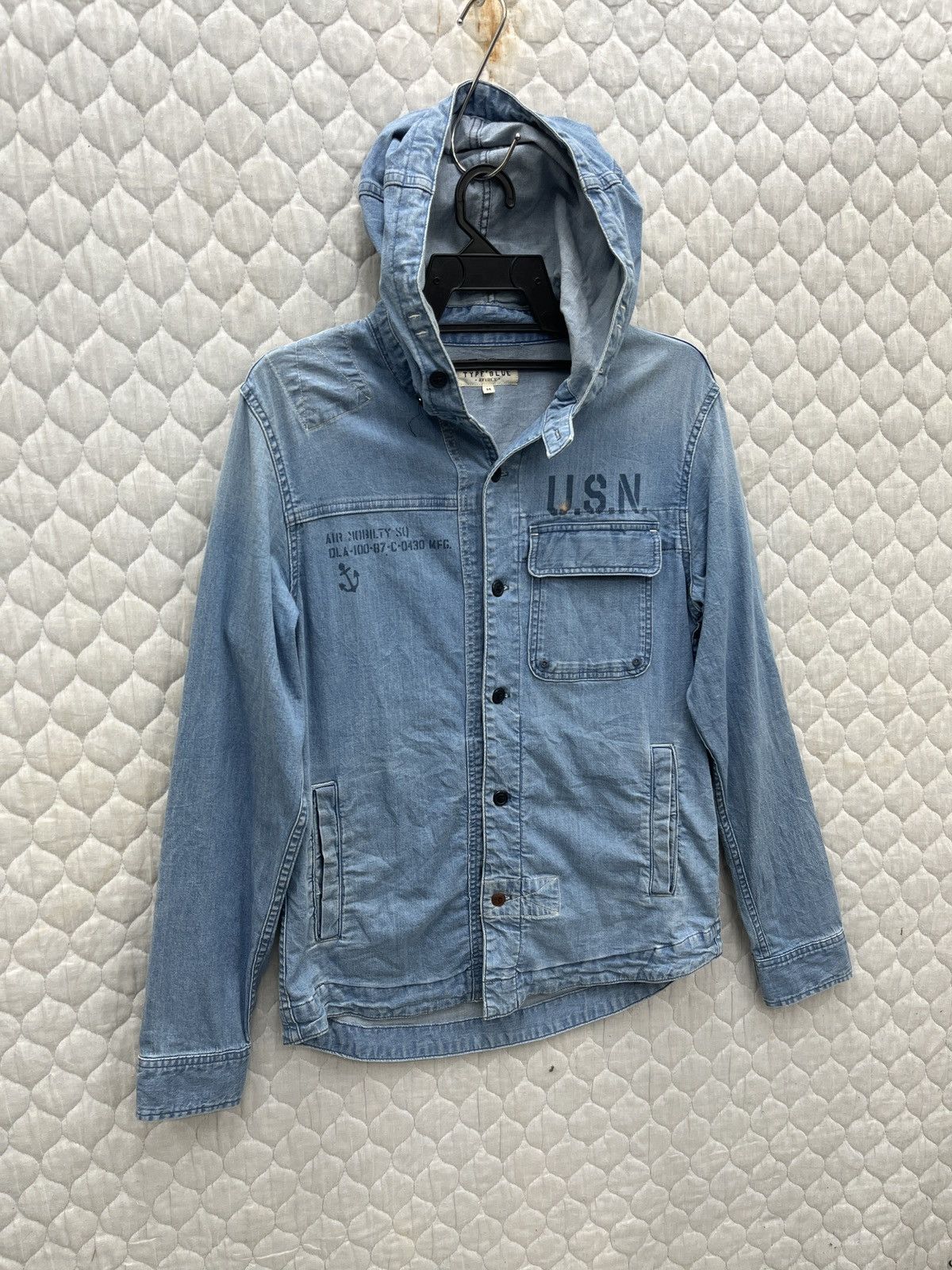 Avirex 🔥STEALS🔥 AVIREX HOODIE JACKET SHIRTS Size M / US 6-8 / IT 42-44 - 2 Thumbnail