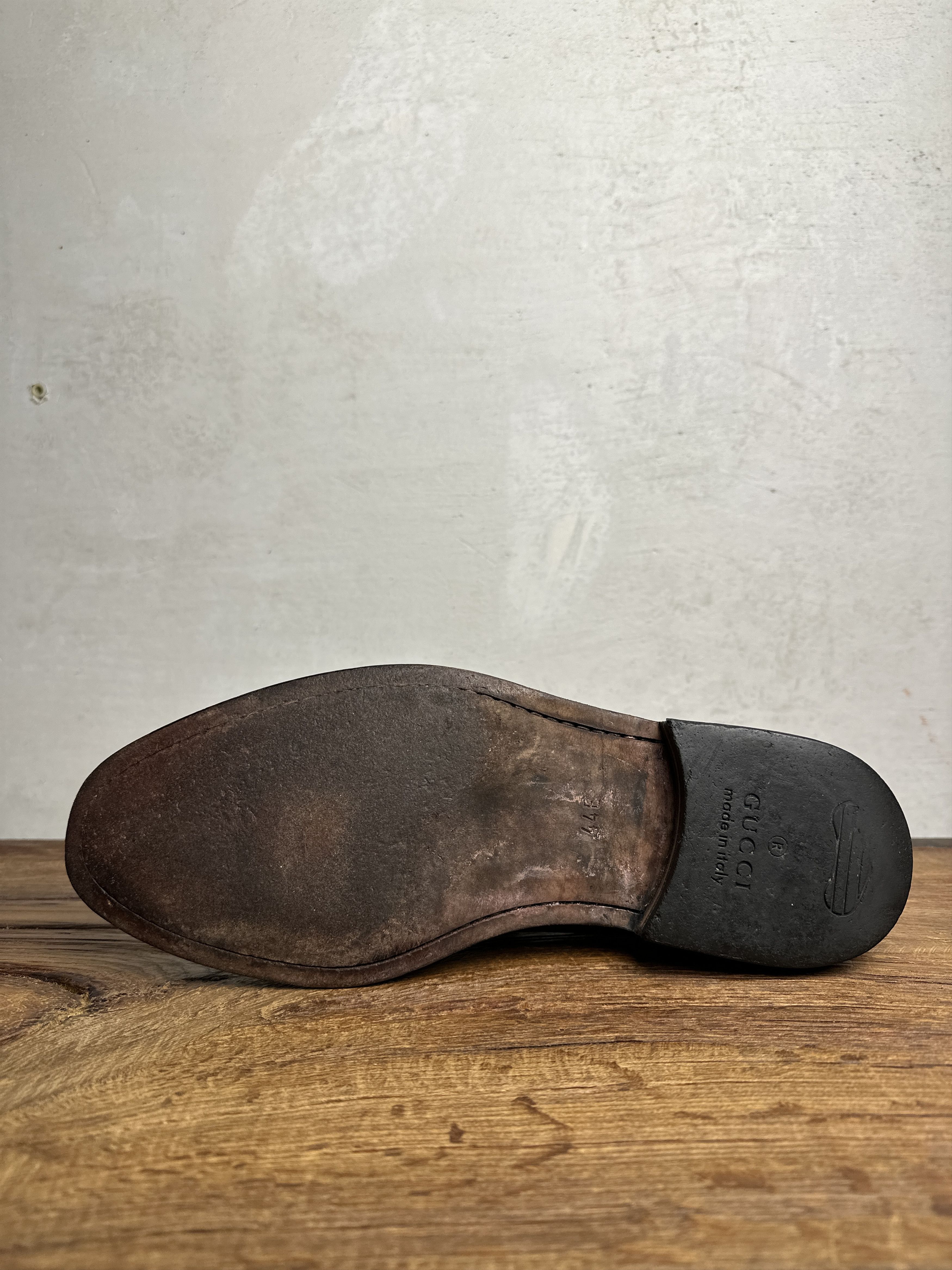 Gucci Gucci Casual Leather Brown Shoes Size US 11 / EU 44 - 12 Thumbnail