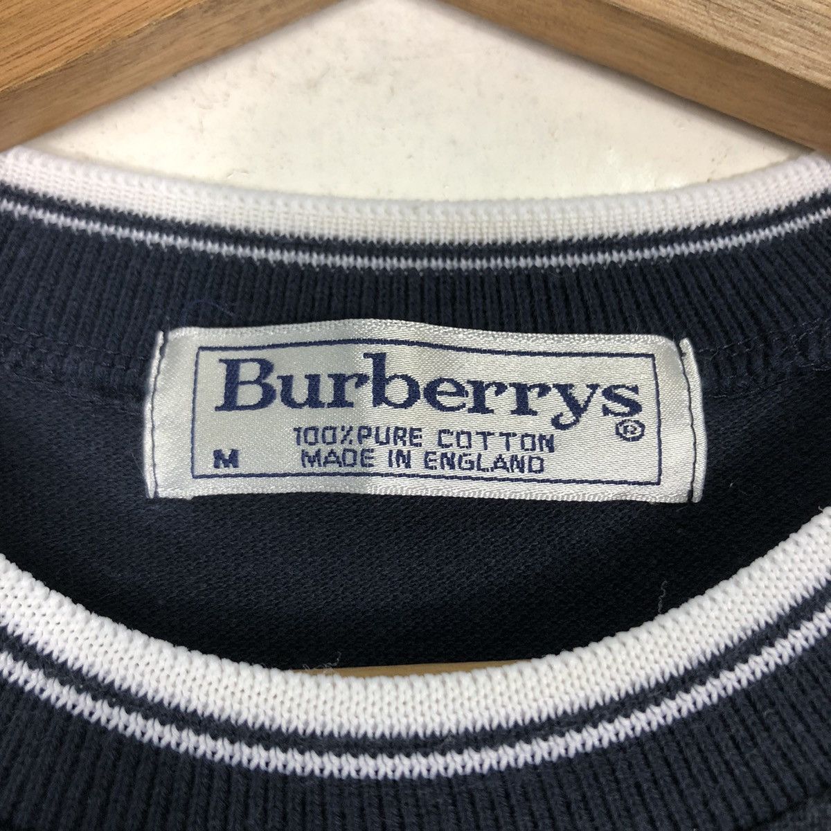 Burberry 📌Vintage Burberrys Made in England Short Sleeve Size US M / EU 48-50 / 2 - 13 Thumbnail