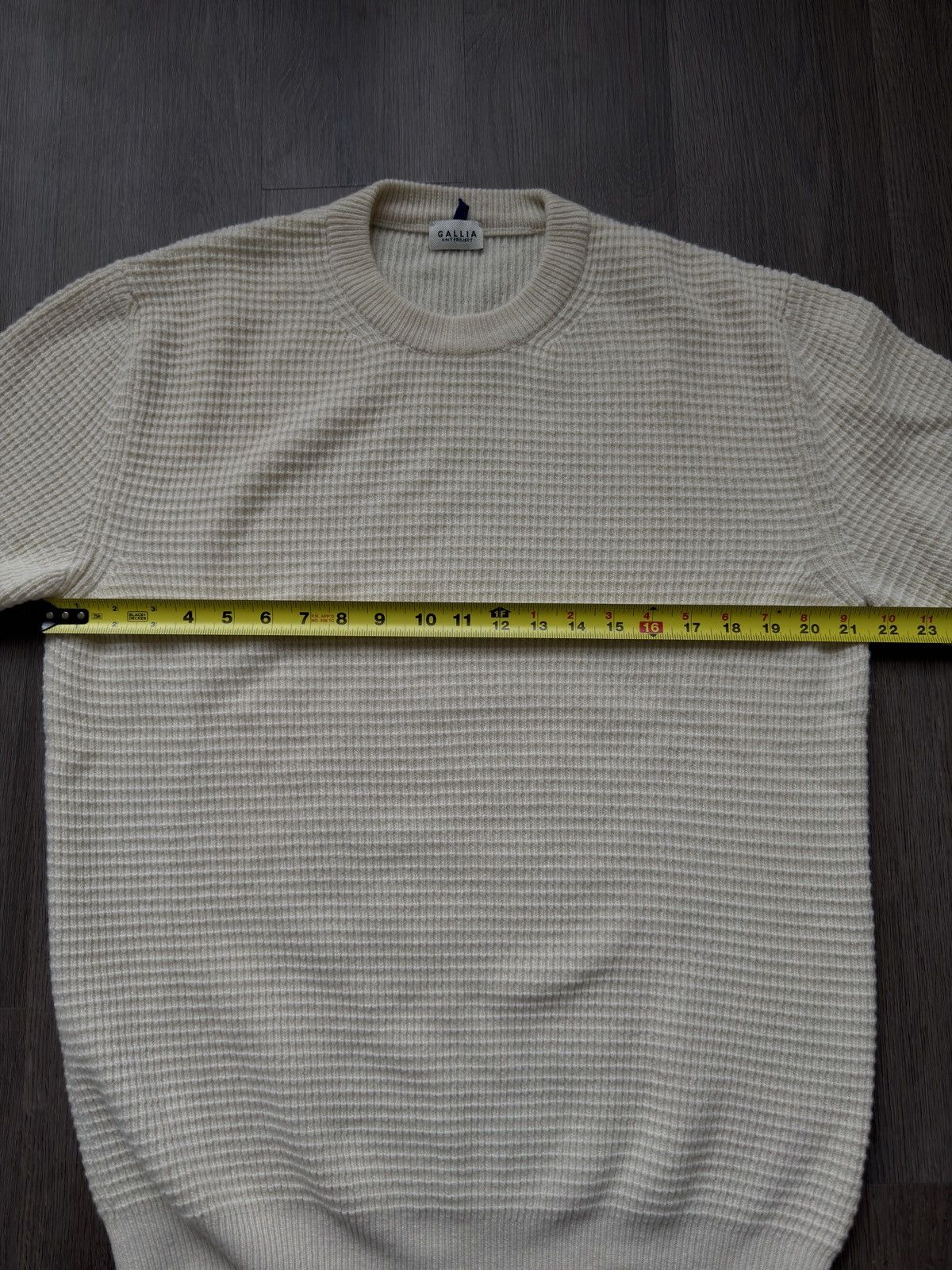 Other Waffle Texture Sweater Made in Italy Size US XL / EU 56 / 4 - 6 Thumbnail