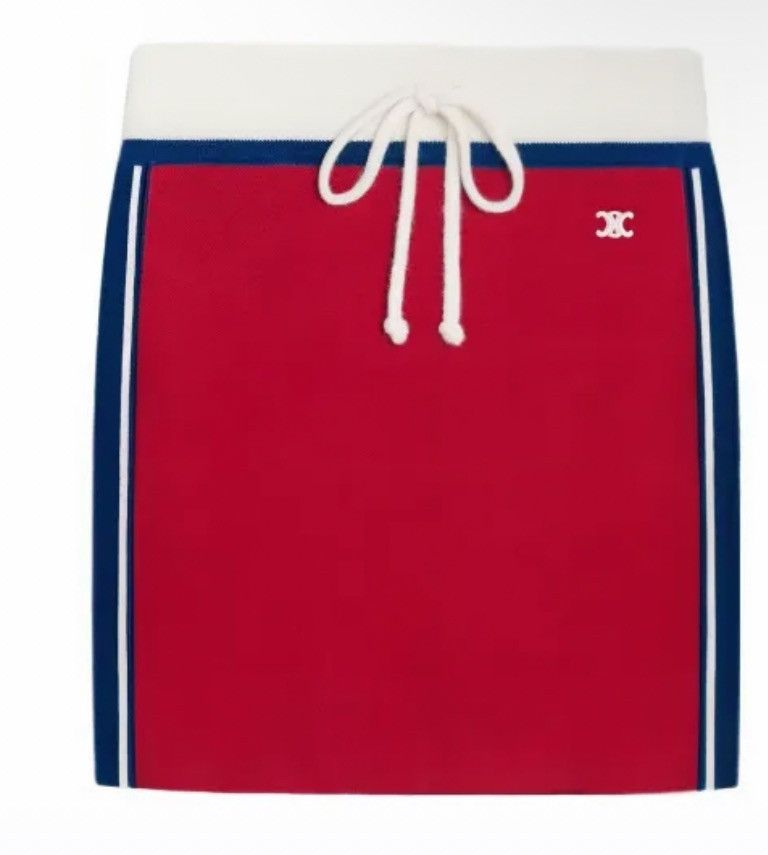 Celine Celine knit mini skirt Size 26" / US 2 / IT 38 - 1 Thumbnail